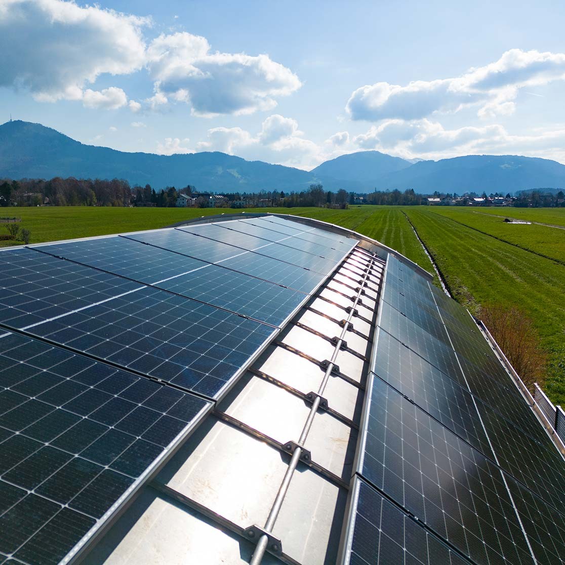 PV-Anlage auf einem Privathaus