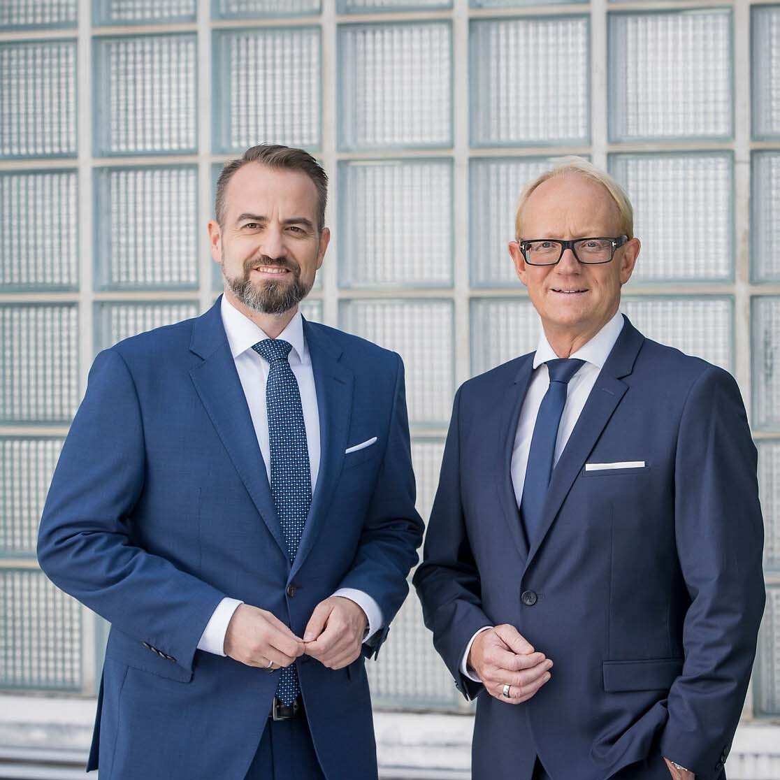 Vorstände der Salzburg AG: Michael Baminger & Herwig Struber